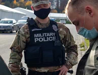Can Military Police Arrest Civilians?